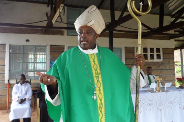 Rev. Peter Njogu, a former Roman Catholic priest, is now bishop of Restored Univ