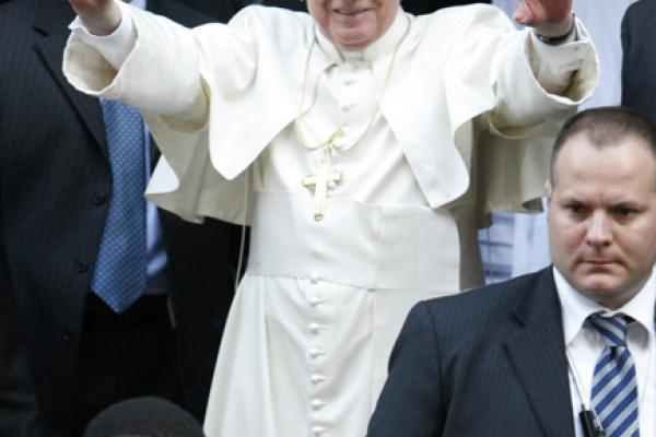 Pope Benedict XVI. RNS photo courtesy Gregory A. Shemitz.