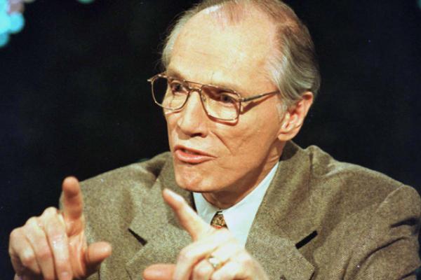 Bob Jones University President Bob Jones III on CNN’s Larry King Live in 2000. I