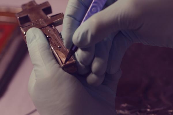 Wood from an Irish church — a relic of the Cross? Image courtesy RNS/CNN.
