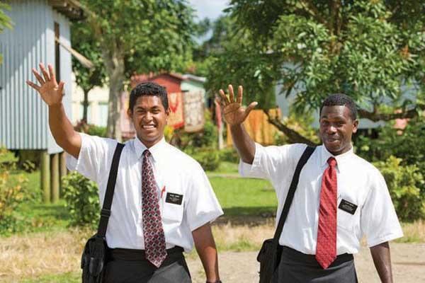 Mormon missionaries