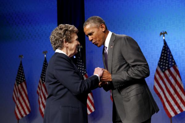 Photo via REUTERS / Jonathan Ernst / RNS