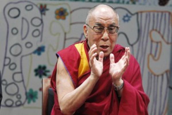 The Dalai Lama. Photo via Robert Sciarrino / The Star-Ledger / RNS.