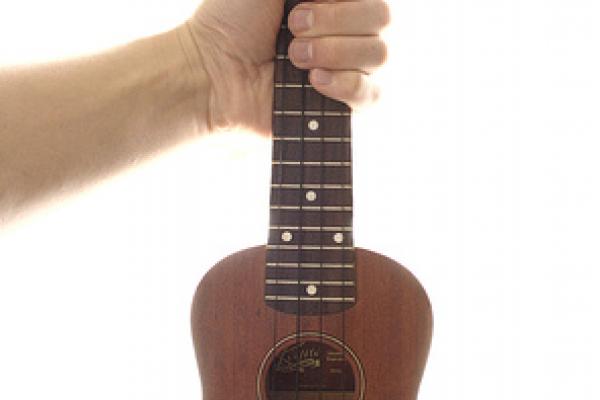 A Ukulele, image via Wylio http://bit.ly/rpBkxF