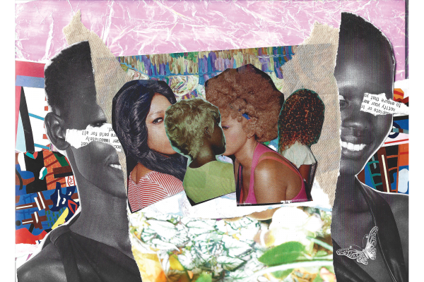 Collage including images of Black people and nature