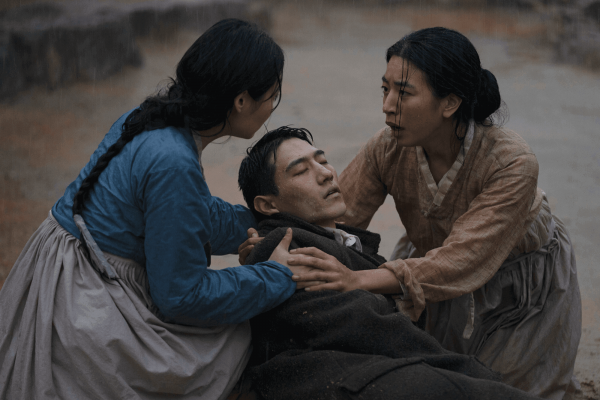 A still from the movie "Pachinko."