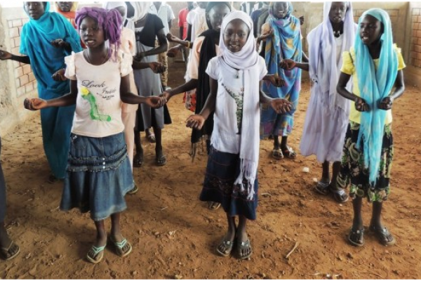 Children of Gendrassa Camp