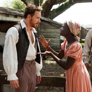 Michael Fassbender, Lupita Nyong'o and Chiwetel Ejiofor in 12 Years A Slave. Fox Searchlight / Facebook Fox Searchlight / Facebook