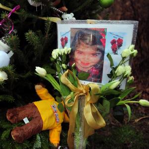 A photo of Caroline Previdi, one of the Newtown shooting victims. EMMANUEL DUNAND/AFP/Getty Images EMMANUEL DUNAND/AFP/Getty Images