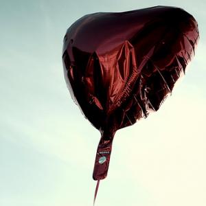 Red heart balloon. Image via Wylio, http://bit.ly/yctzSw. Red heart balloon. Image via Wylio, http://bit.ly/yctzSw.