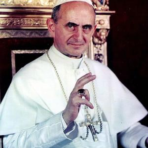 Pope Paul VI. Image via Wiki Commons, http://bit.ly/xCeHRU. Pope Paul VI. Image via Wiki Commons, http://bit.ly/xCeHRU.