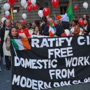 December 2012 global day of action for ratification of Convention 189, the first global standard to protect domestic workers