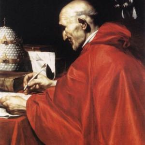 Pope Gregory the Great, Carlo Saraceni [Public domain], via Wikimedia Commons
