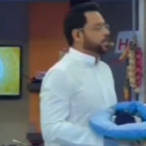 A show in Pakistan is giving away babies. Screenshot of news story from The Guar