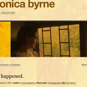 Monica Byrne's blog