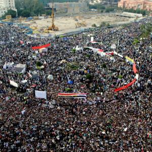 Tahrir Square, November 2011. Image via Wiki Commons http://upload.wikimedia.org/wikipedia/commons/0/00/Tahrir_Square_on_Novembe Tahrir Square, November 2011. Image via Wiki Commons.