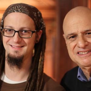 Shane Claiborne and Tony Campolo. Photo courtesy of the authors. 