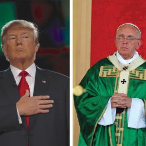 Donald Trump / Pope Francis Donald Trump / Pope Francis