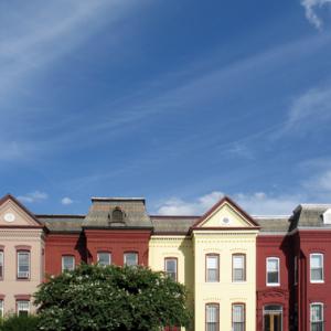 Washington, D.C., rowhouses, Kim Seidl / Shutterstock.com