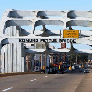 Edmund Pettus Bridge in Selma, Ala. Edmund Pettus Bridge in Selma, Ala.