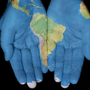Map painted on hands, Jim Vallee / Shutterstock.com Map painted on hands, Jim Vallee / Shutterstock.com