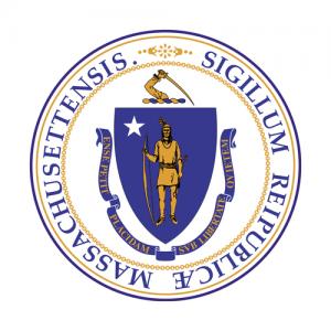 Massachusetts state seal. 