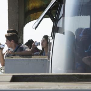 World Youth Day pilgrims take video and photos at the top of Sugarloaf Mountain in Rio de Janeiro July 22. Tyler Orsburn/CNS Tyler Orsburn/courtesy Catholic News Service
