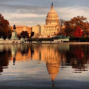 The U.S. Capitol building at sunset. RNS photo by spleeness via Flickr (http://flic.kr/p/dvwqfk). RNS photo by spleeness via Flickr (http://flic.kr/p/dvwqfk).