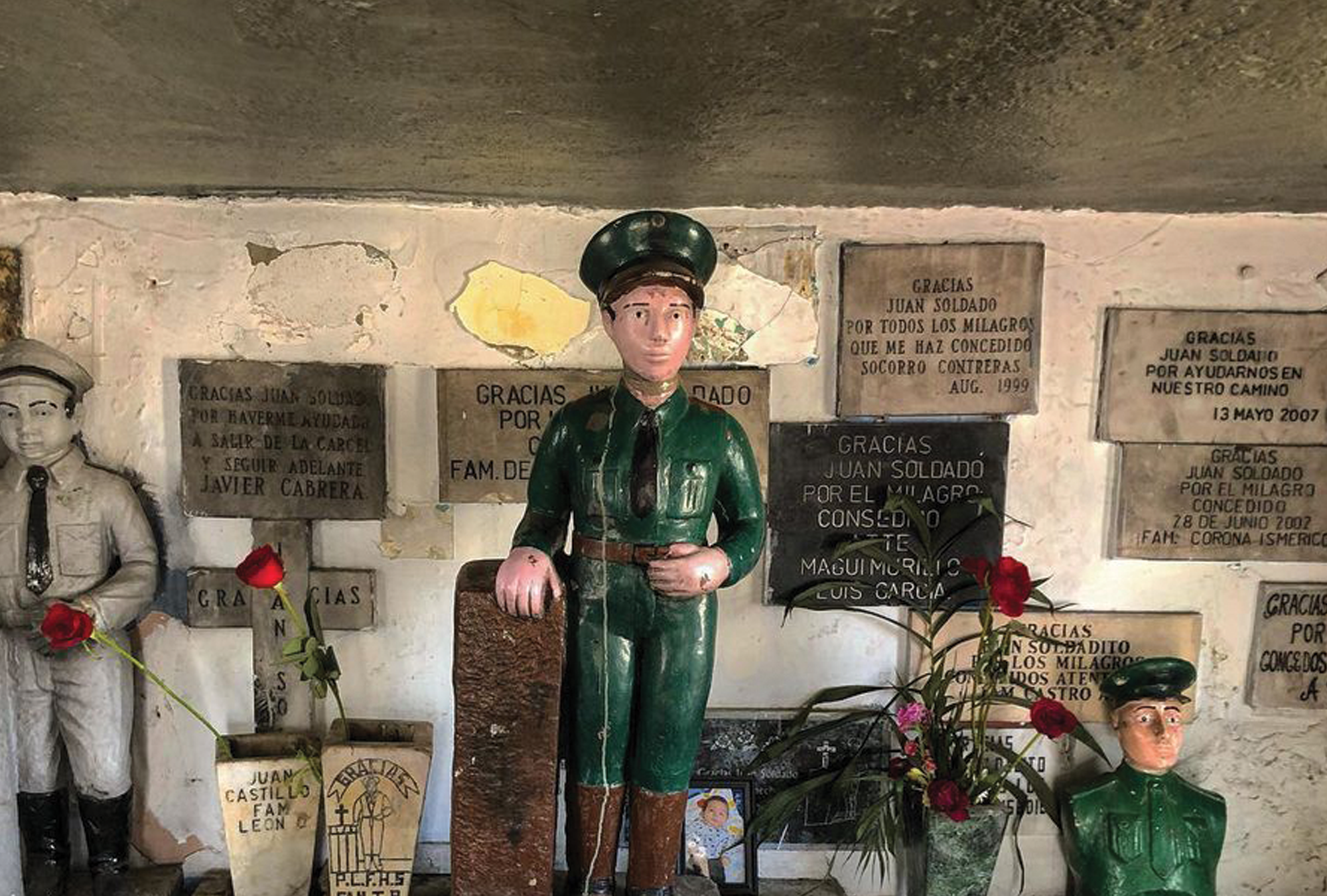 Commemorative shrine of Juan Castillo Morales also known as Juan Soldado.