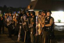 Ferguson protests in August. Photo by Heather Wilson / PICO