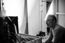 Jon Stewart, first-time screenwriter and director. Image via Rosewater Facebook page. Image via Rosewater Facebook page.