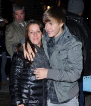 Justin Bieber and his mom, Pattie Mallette, in NYC last year. (Getty Images)