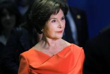 Laura Bush at the NYSE in February. Spencer Platt/Getty Images Spencer Platt/Getty Images