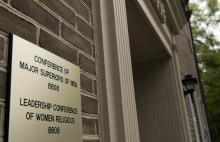 Building in Silver Spring, Md., April 23, houses the office for the LCWR. JIM WATSON/AFP/Getty Images JIM WATSON/AFP/Getty Images