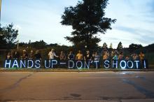 Ferguson protests, via Light Brigading / Flickr.com