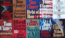 Tom Clancy novels, cdrummbks / Flickr.com Tom Clancy novels, cdrummbks / Flickr.com
