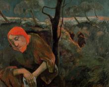 "The Agony in the Garden" by Paul Gaugin, 1889. Via Getty Images. "The Agony in the Garden" by Paul Gaugin, 1889. Via Getty Images.