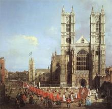 Westminster Abbey 1749. Via Wiki Commons http://bit.ly/tdg9GR