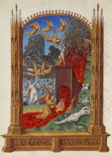 A painting from “Les Très Riches Heures du duc de Berry." Photo via Wikimedia Commons/RNS.