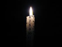 Kalenderlys (Advent candle) - Image via Wiki Commons http://bit.ly/rqjL59 Kalenderlys (Advent candle) - Image via Wiki Commons http://bit.ly/rqjL59