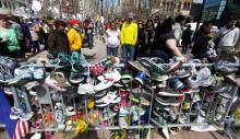 Boston Marathon Bombing Memorial, by H. Powers on Flickr.com. Boston Marathon Bombing Memorial, by H. Powers on Flickr.com.