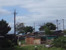 Squatter camp in South Africa. Photo courtesy of Tom Getman. Squatter camp in South Africa. Photo courtesy of Tom Getman.