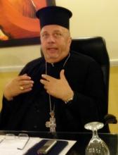 Fr. Nabil Haddad, photo from Cynthia J. Martens