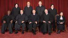The nine Supreme Court justices, public domain The nine Supreme Court justices, public domain