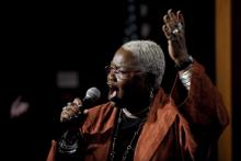 Dr. Ysaye Barnwell sings at the 2011 Search For Common Ground Awards/Getty Image