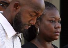 Parents of shooting victim Trayvon Martin speak out. Red Huber/Orlando Sentinel/MCT via Getty Images Red Huber/Orlando Sentinel/MCT via Getty Images