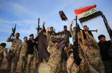 Iraqi army forces and Peshmerga regained control of Diyala's Sadiye town. Anadolu Agency/Contributor Anadolu Agency/Contributor