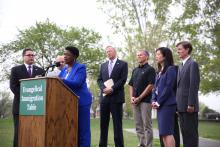 Evangelical Immigration Table leaders, Photo by Catherine Woodiwiss / Sojourners