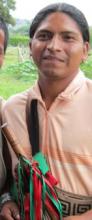 Indigenous Guard member in Cauca (2011 photo). Indigenous Guard member in Cauca (2011 photo).