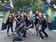 A group of students involved with InterVarsity Christian Fellowship. Photo via Sonoma State Star/RNS